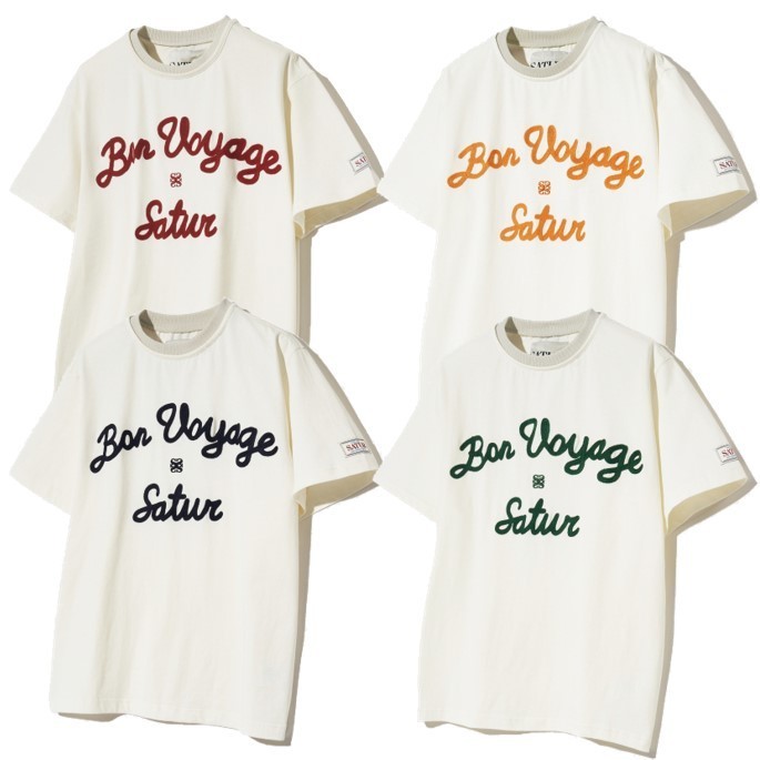 【 SATUR 】Satur Logo Voyage T-Shirts