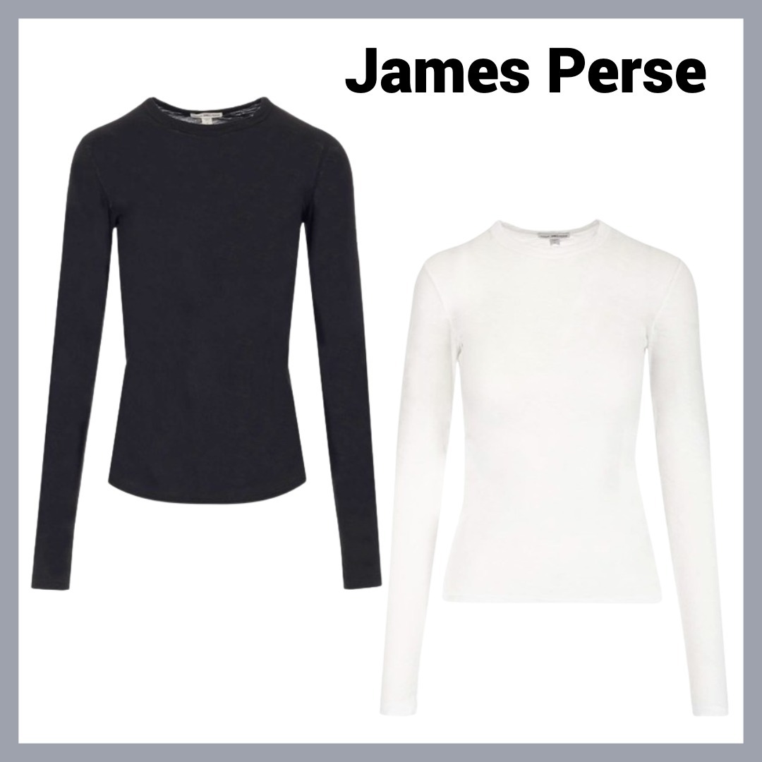 【James Perse】コットン 長袖 Tシャツ（2色）