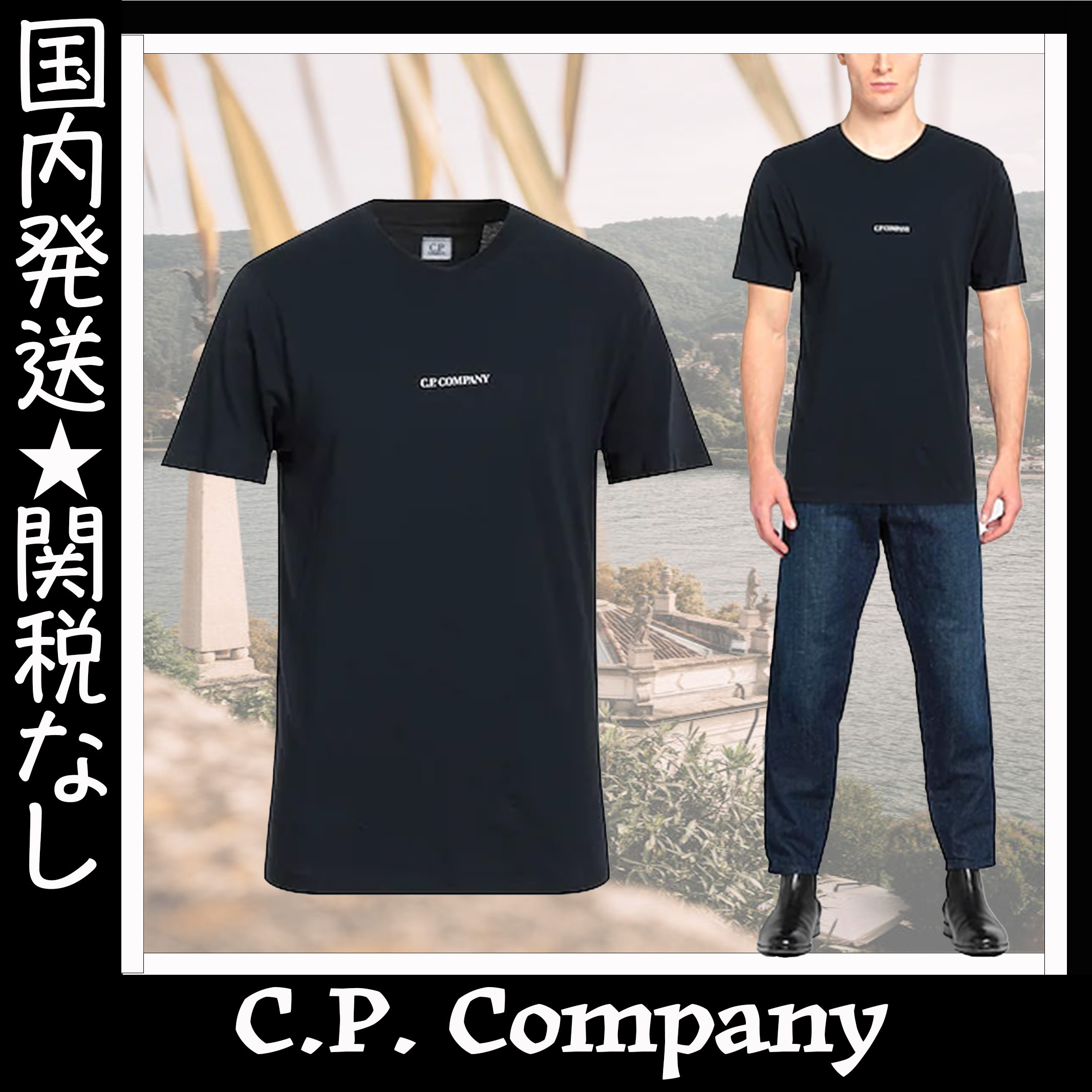 人気の！C.P. COMPANY/シーピーカンパニー  コットンＴシャツ★