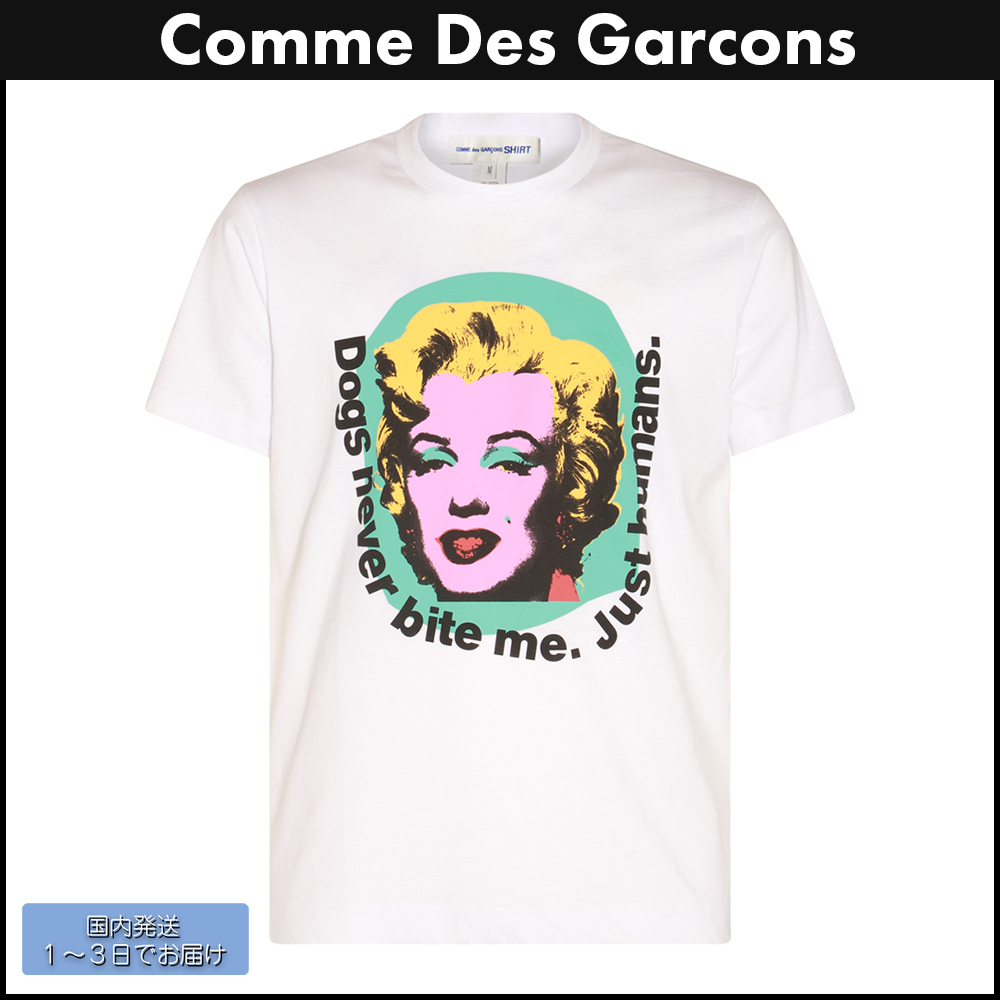 COMME des GARCONS SHIRTx Andy Warhol Tシャツ 半袖