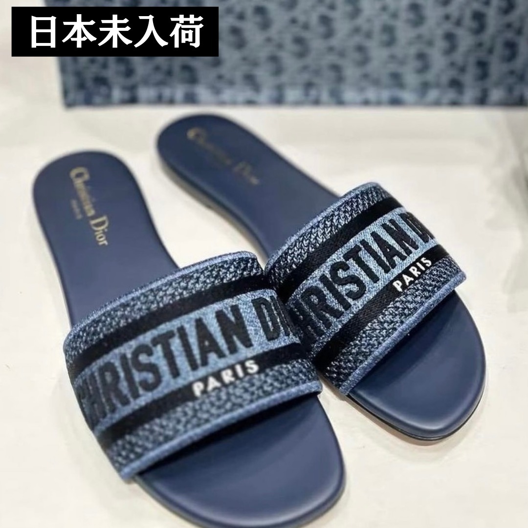 日本未入荷◇Mule Dway 刺繍入りコットンデニム
