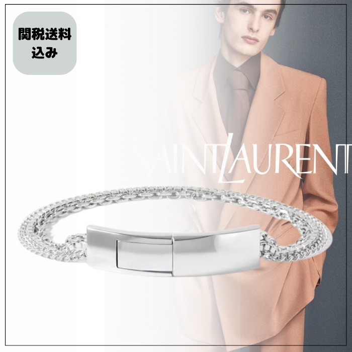 《上品な抜け感》【Saint Laurent】スターリング ブレスレット