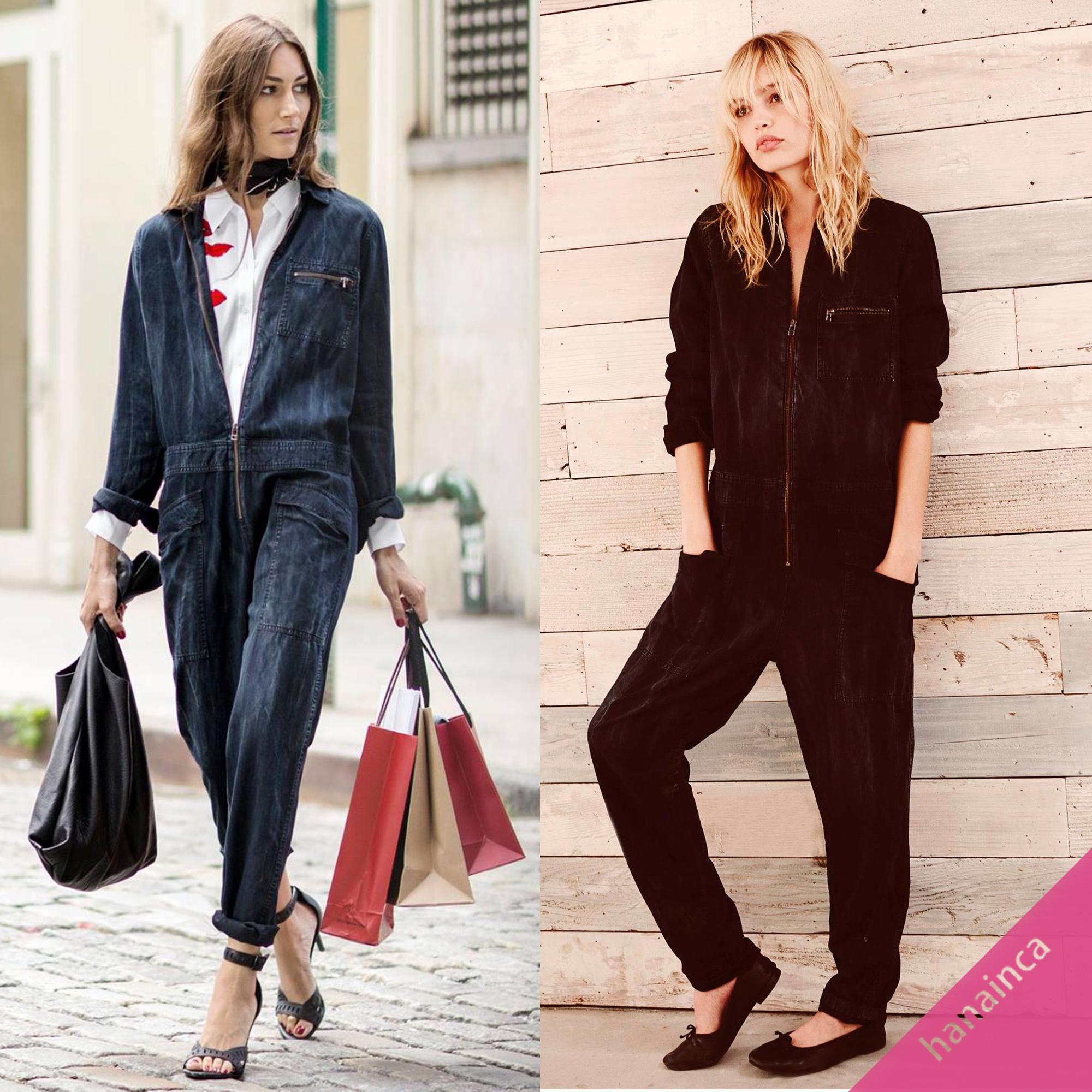 Giorgia着★在庫所持★即発・関税負担★ZIP ROSIE COVERALL