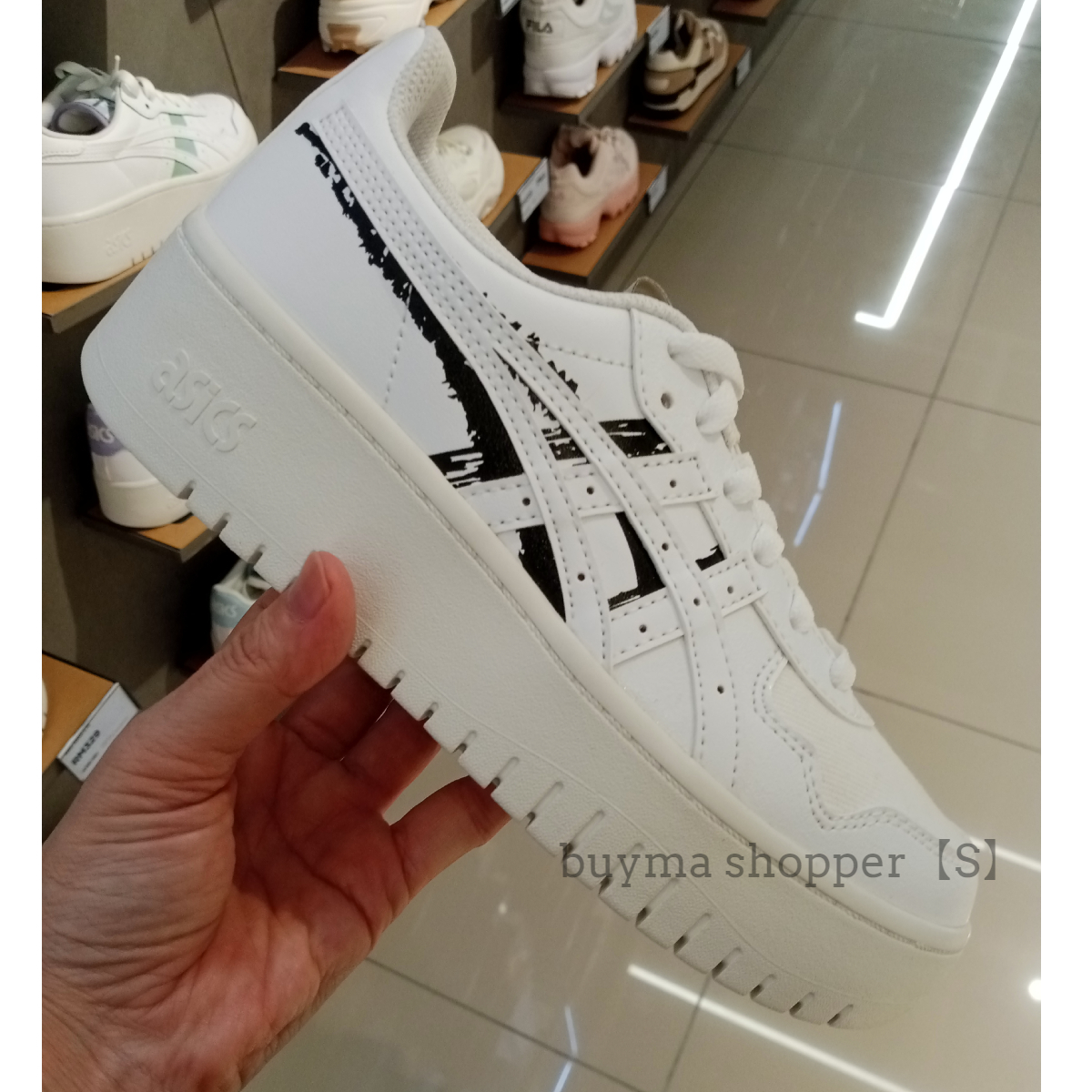 アシックス JAPAN S PF★White/White★人気の厚底スニーカー JAPAN S PF | Women | White/Light Dust | Women's Sportstyle