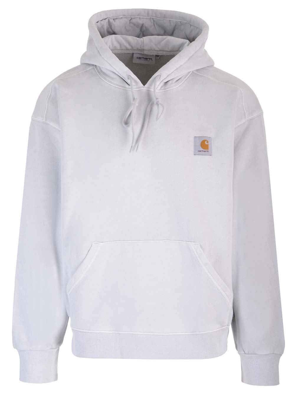 Carhartt Wip Ice grey \"Nelson\" hoodie パーカー フーディ