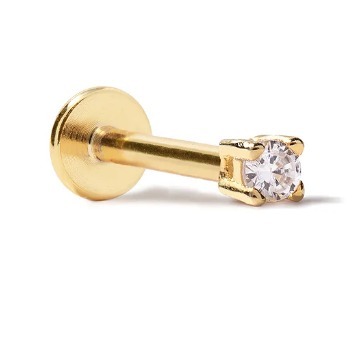 送料関税込【AMY O】Tiny Crystal Flat Back Stud☆国内発送♪
