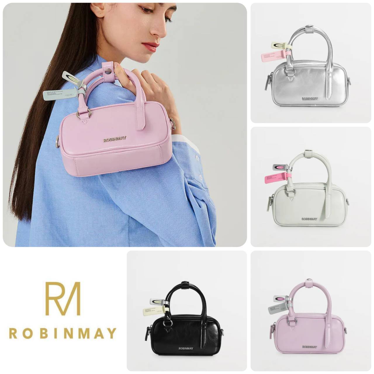 ■ROBINMAY■Kadi手提包(M) WB115 カディハンドバッグ(M)/送料込
