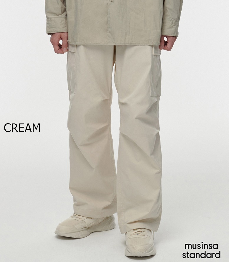 MUSINSA STANDARD MEN'S_コットンパラシュートカーゴパンツ_10色