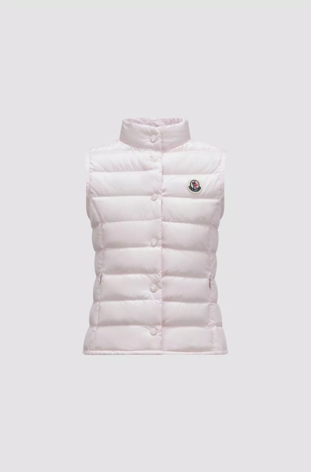 MONCLER 2024春夏新作キッズ ロゴ付きダウンベストLIANE 8A/10A
