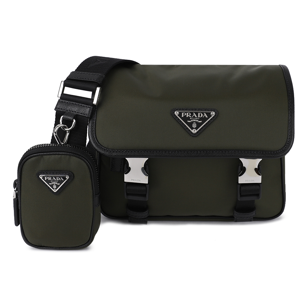 《PRADA》 2VD034 2DMH F0244 ナイロンクロスバック