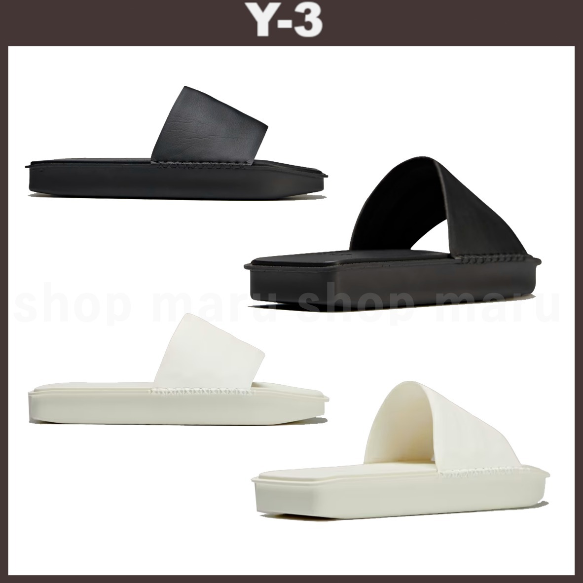 Y-3◆Y-3 WATER SLIDES◆2色