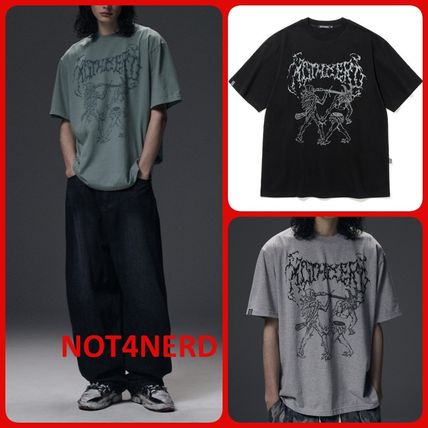 Tシャツ・カットソー NOT4NERD Pick up TShirts Black TS-078BK NOT4NERD(ノットフォーナード) Tシャツ・カットソー(メンズ