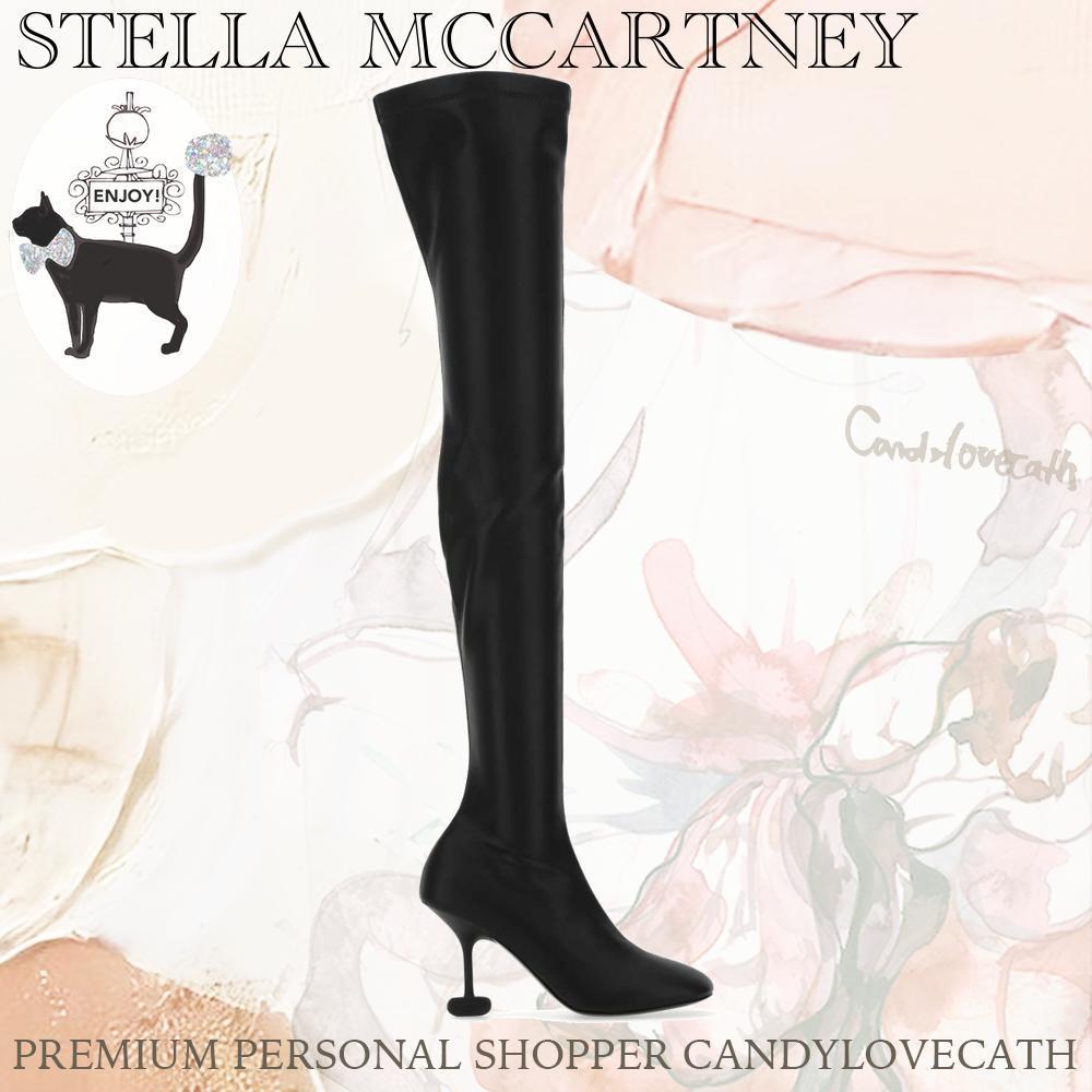ロングブーツ STELLA McCARTNEY Black Alter Mat Shroom Boots