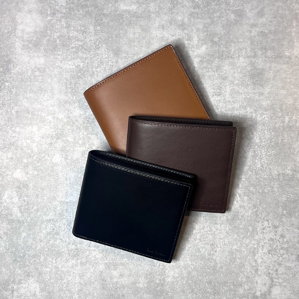 【Paul Smith】ポールスミス ベジタンストライプトリム 2つ折り