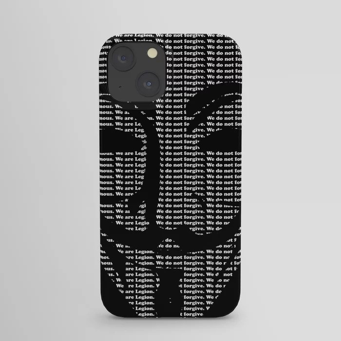 iPhone・スマホケース Anonymous Print iPhone Case by G-Cam clothing