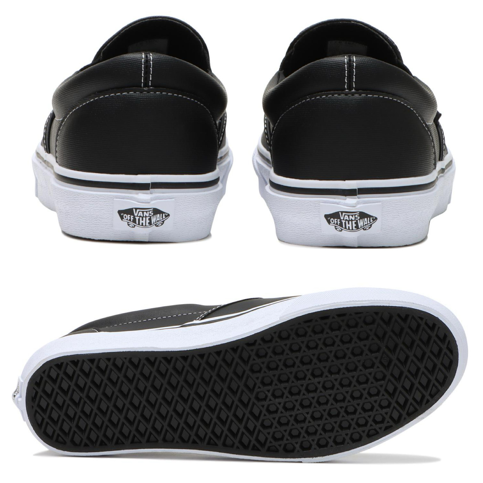 ギフトに最適★VANS スリッポンPU★撥水加工 軽量 シンプル 人気 口コミ・レビュー｜ギフトに最適☆VANS スリッポンPU☆撥水加工