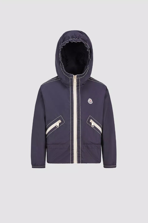 MONCLER 2024春夏新作キッズ フード付きブルゾン TRUYERE 8A/10A