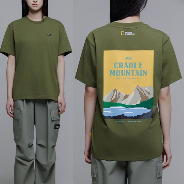 【NATIONAL GEOGRAPHIC】MOUNTAIN CONCEPT GRAPHIC T-SHIRT NATIONAL GEOGRAPHIC】MOUNTAIN CONCEPT GRAPHIC T-SHIRT