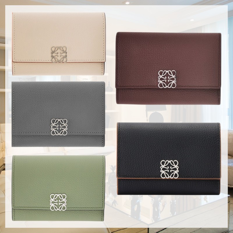 【定番】LOEWE《アナグラム・バーティカル》スモール ウォレット