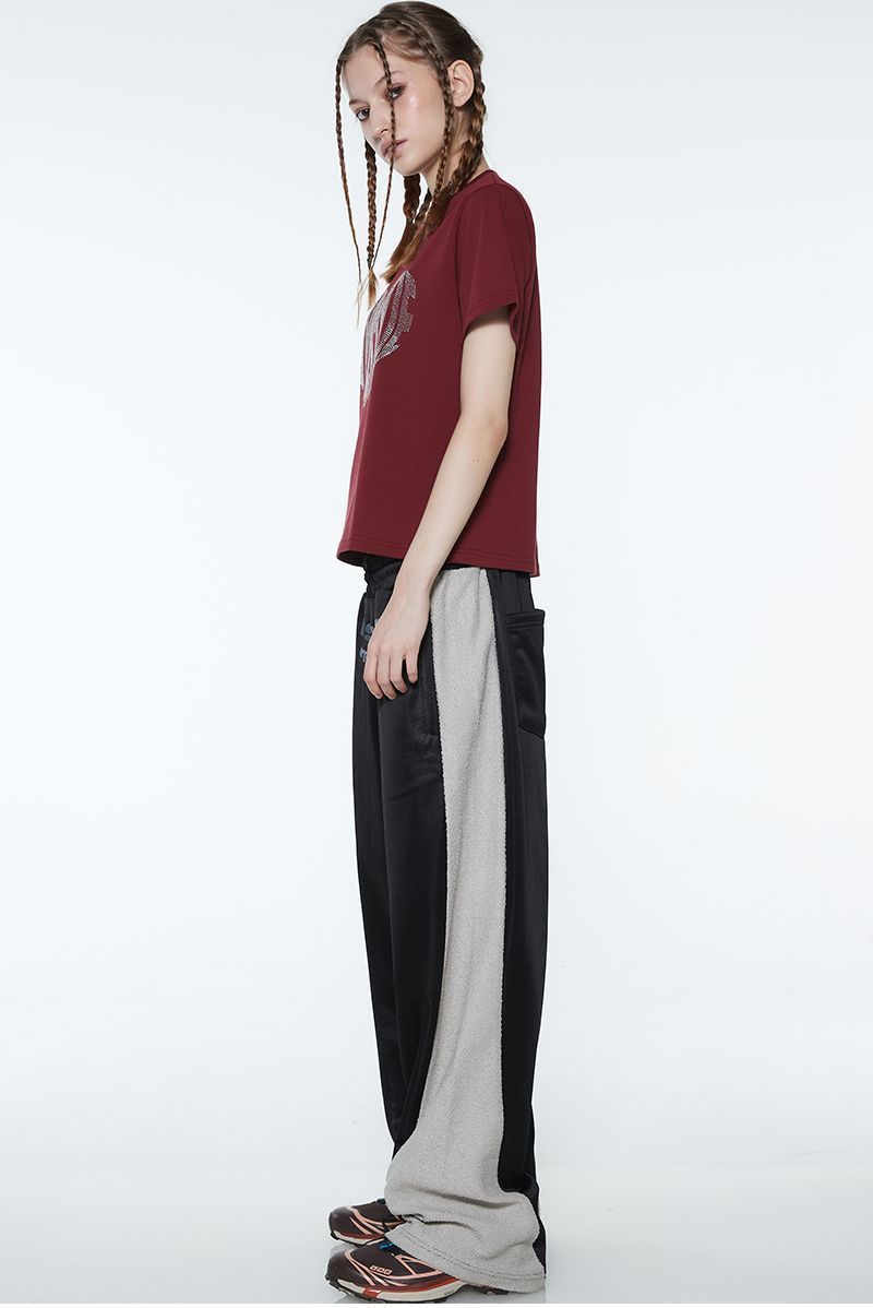 LUV IS TRUE★韓国★人気★CH WIDE PANTS ワイドパンツ 2色 LUV IS TRUE☆韓国☆人気☆BASIC WIDE PANTS 2色 ワイドパンツ
