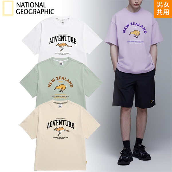【NATIONAL GEOGRAPHIC】CONCEPT ANIMAL GRAPHIC ECO半袖Tシャツ
