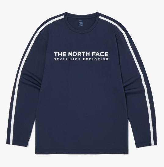 ★関税込★THE NORTH FACE★ICE VIBE L/S R/ ティーシャツ★ The North Face ☆ ICE VIBE L/S R/TEE - NT7TQ18A