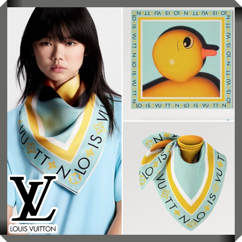 可愛い☆Louis Vuitton☆カレ90 アニモグラム ダック