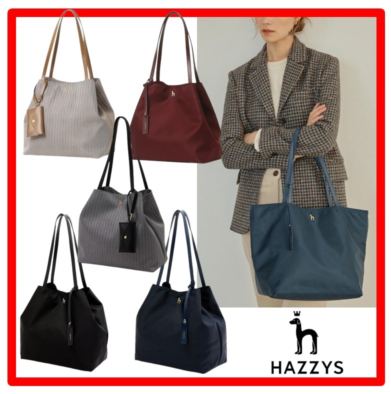 ☆韓国の人気☆【HAZZYS】☆軽量ナイロントートバッ.グ☆