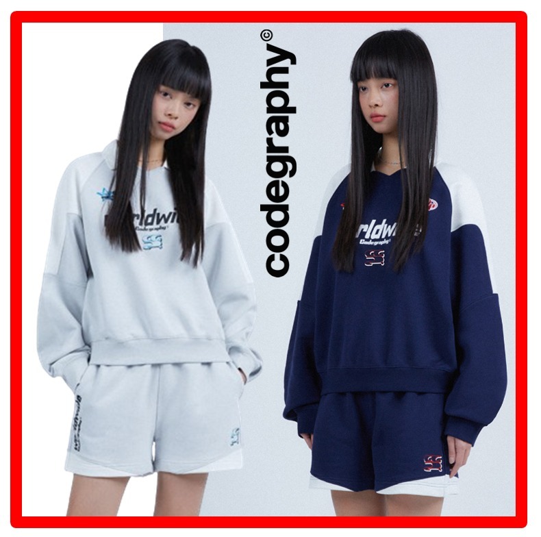 ☆【CODE GRAPHY】☆WAVE ロゴ ハーフパンツ セットアッ.プ☆