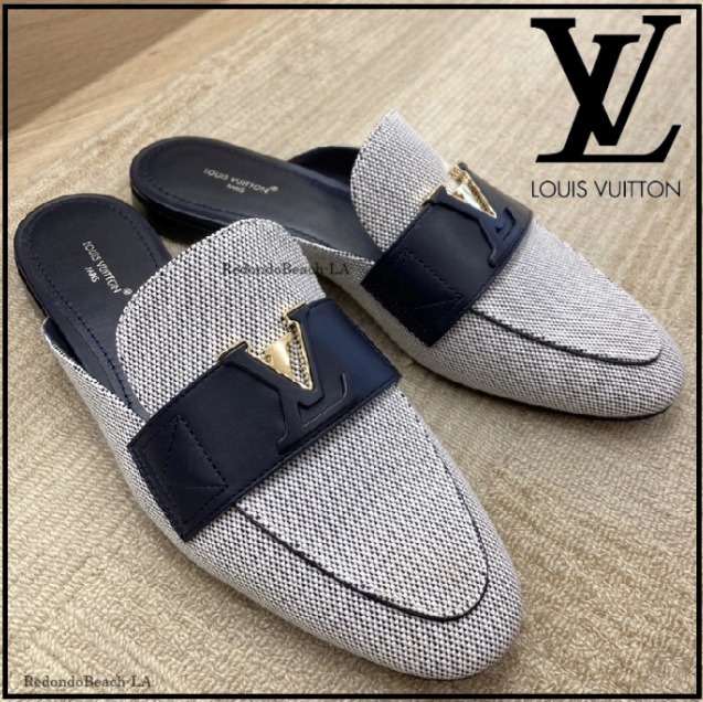 【希少・海外限定】LOUIS VUITTON★カプリオープンローファー