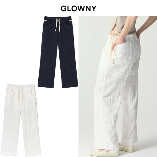 ★2024SS新作★glowny★DARLING POCKET STRAP PANTS