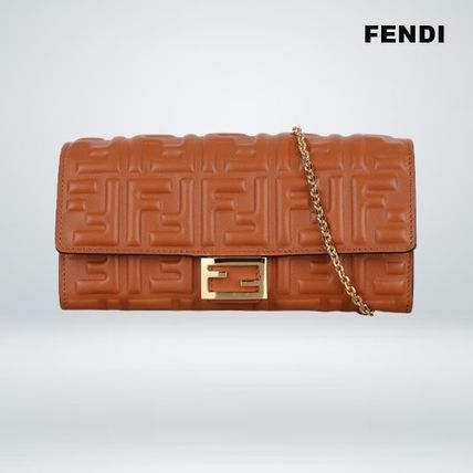 Fendi ロゴ入り 長財布 ブラウン fendi-013_01.jpg