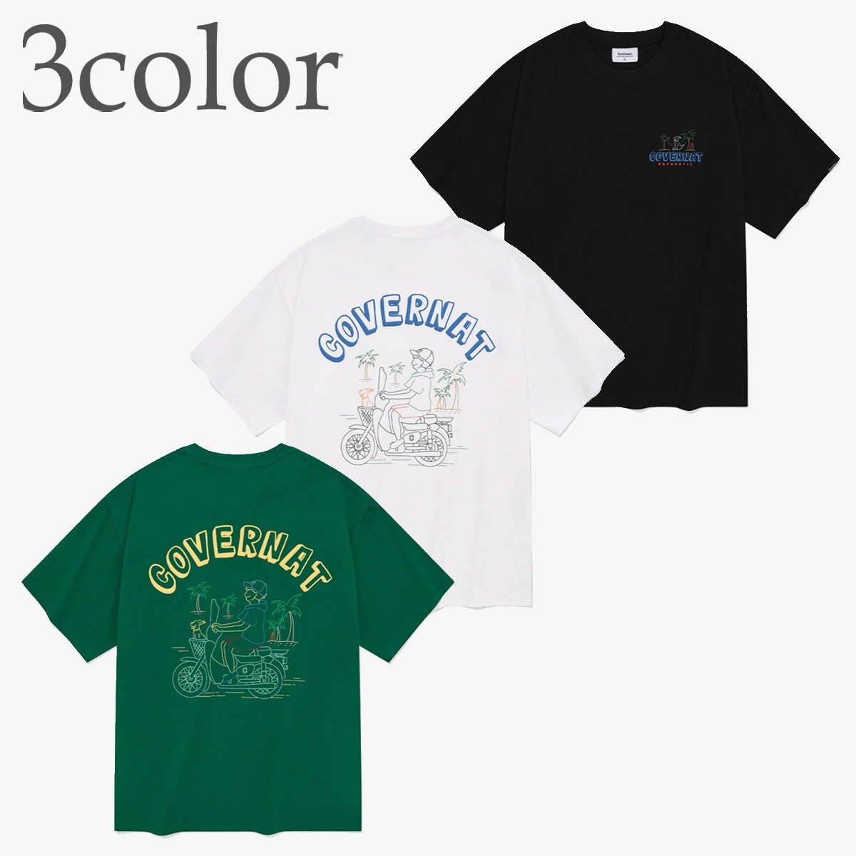 Tシャツ・カットソー COVERNAT COVER AND ME T-SHIRTS 4TR399