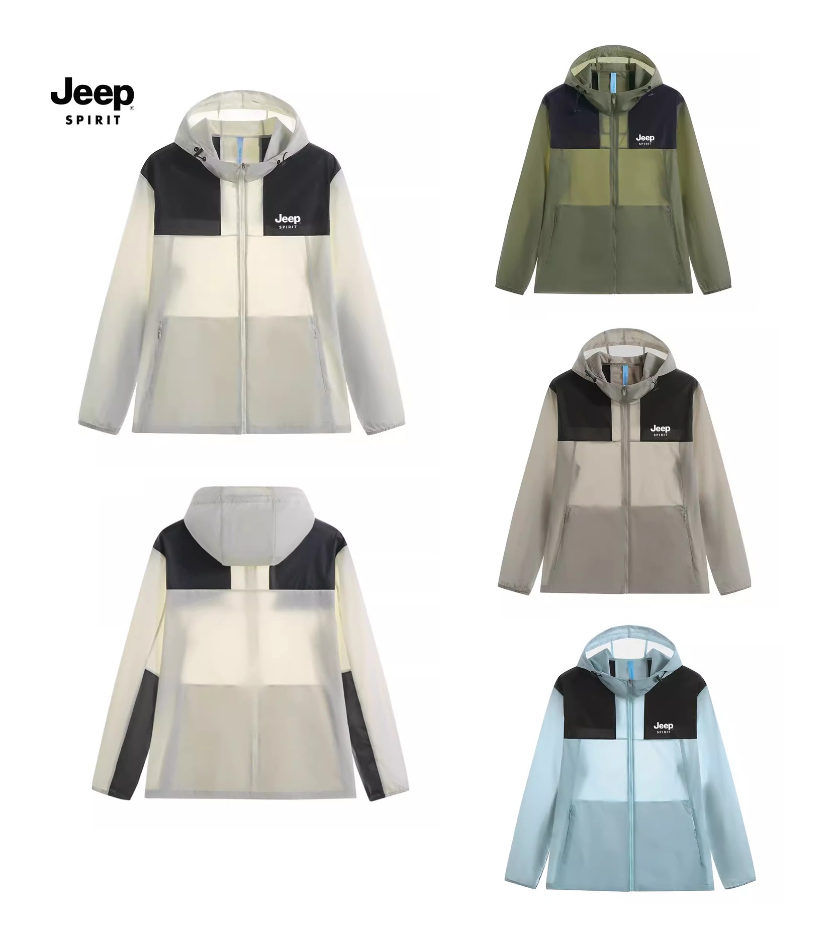 送料関税込み[JEEP]フード付UVカットコード★日本未入荷★新作★