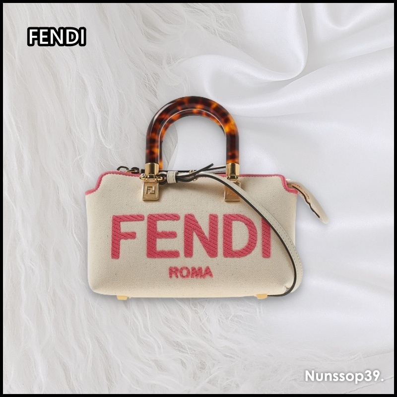 《FENDI》 8BS067 ANVG F1LG7 バイダウェイ ボストンバッグ