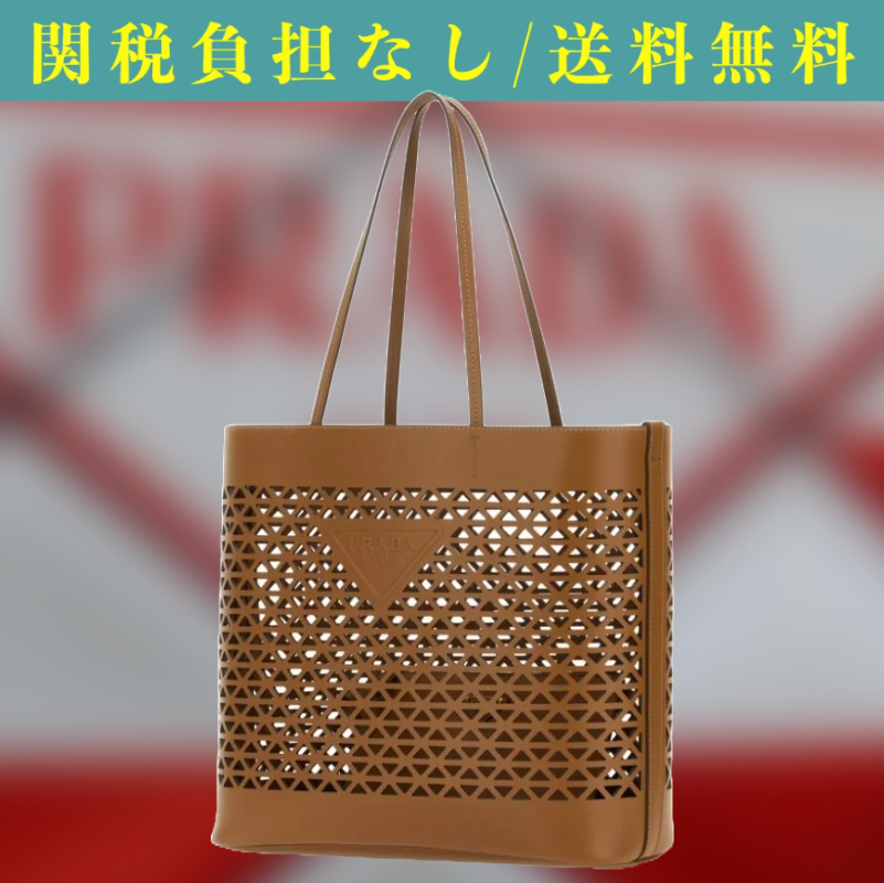 プラダ マザーズバッグ トートバッグ キャンバス
