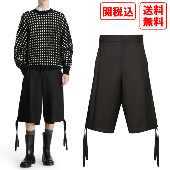 関税・送料込 DIOR WIDE LEG BERMUDA ショートパンツ