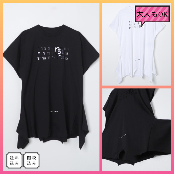 MM6 Maison Margiela 大人もOK ナンバー ロゴ ワンピース 関税込 関税込】MM6 Maison Margiela Kids ロゴワンピース/大人もOK!