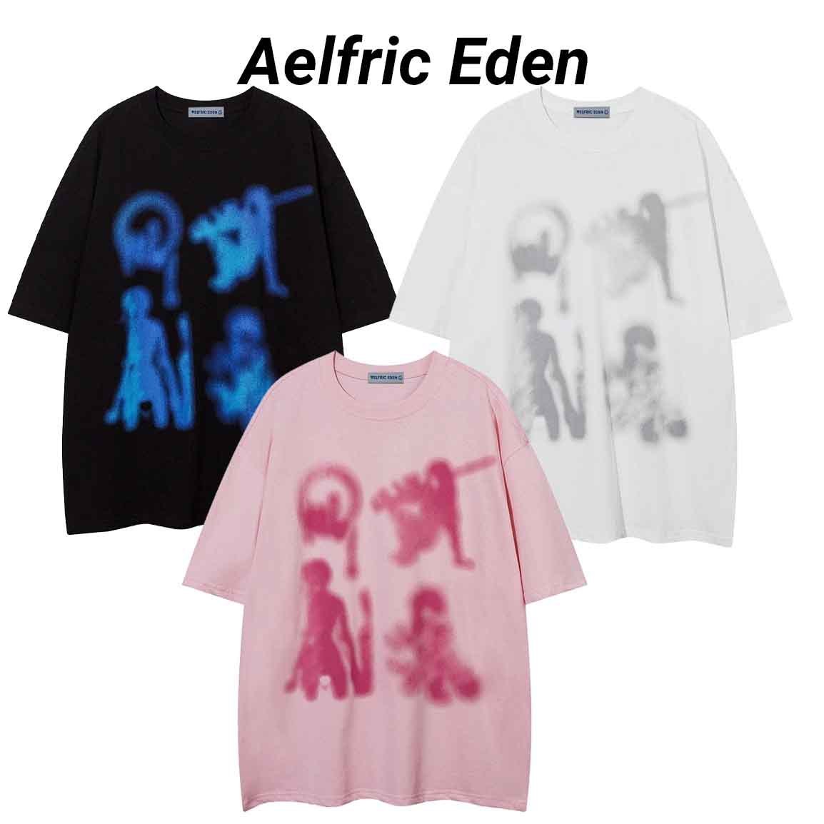 ◆Aelfric Eden◆Blurring Shadow Graphic 半袖Tシャツ 送料込