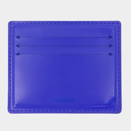 カードケース・名刺入れ ADERERROR 01 TRS Tag Wallet - Ader Error - Leather - Blue Adererror Wallets and cardholders for Women | Online Sale up