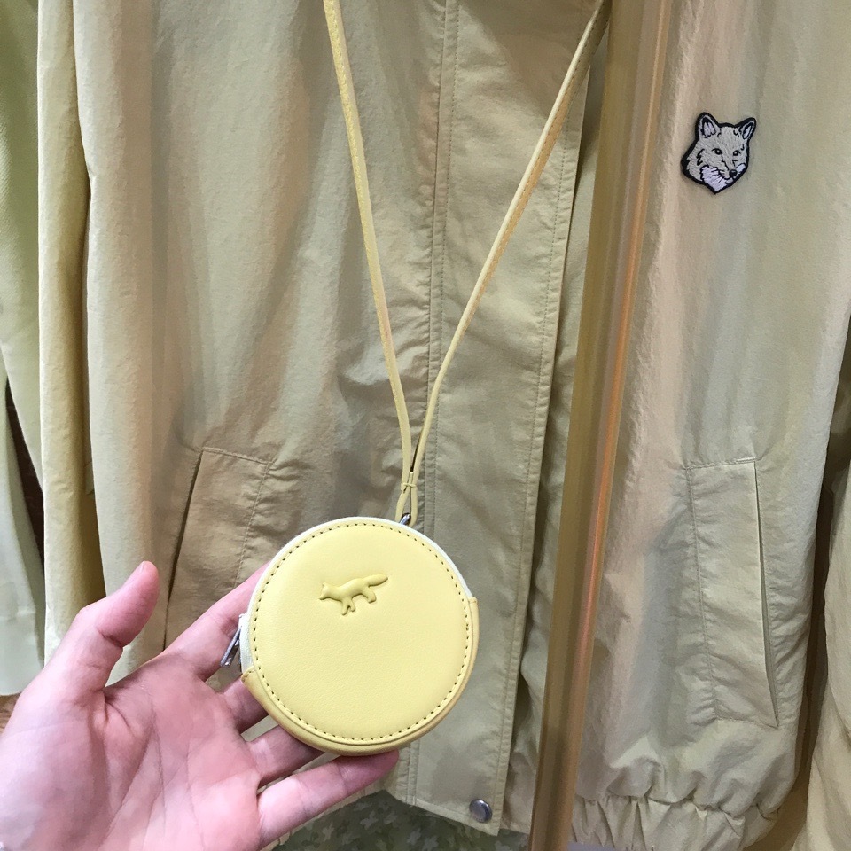パリ直営店【Maison Kitsune】BABY FOX Zip コインパース
