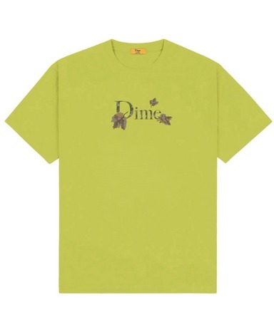 関税送料込み【DIME】Classic Leafy T-Shirt (Olive)
