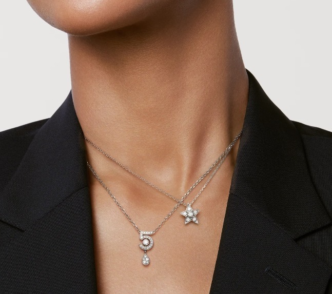 豪華デザイン》CHANEL エターナルシャネル N°5 ネックレス