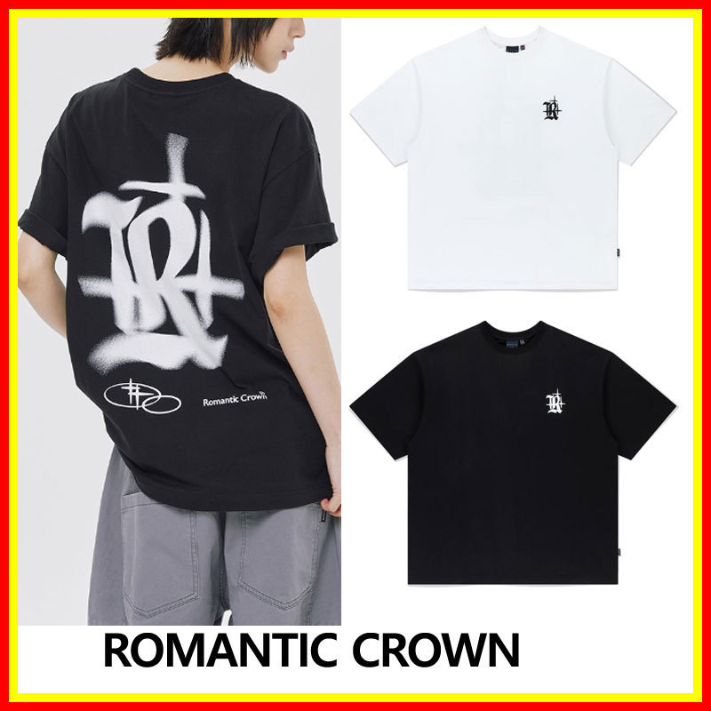 [ROMANTIC CROWN] SHINING BOLD LOGO TEE SHIRT/追跡付