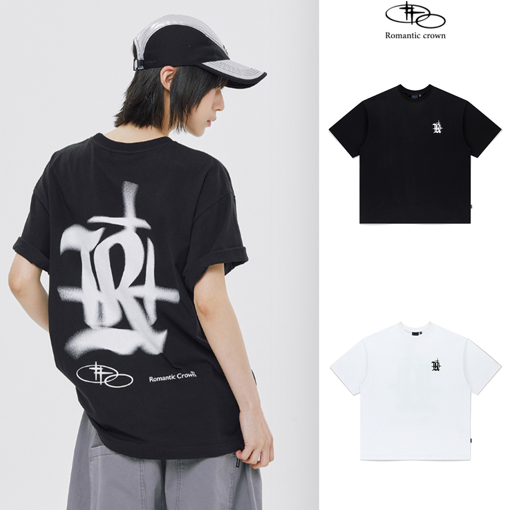 【ROMANTIC CROWN】24SU★ SHINING BOLD LOGO TEE SHIRT