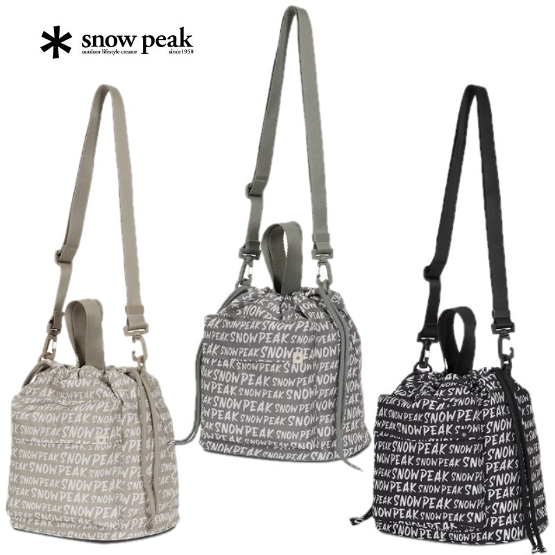 snow peak Monoz ミディアム バケットバッグ 3colors