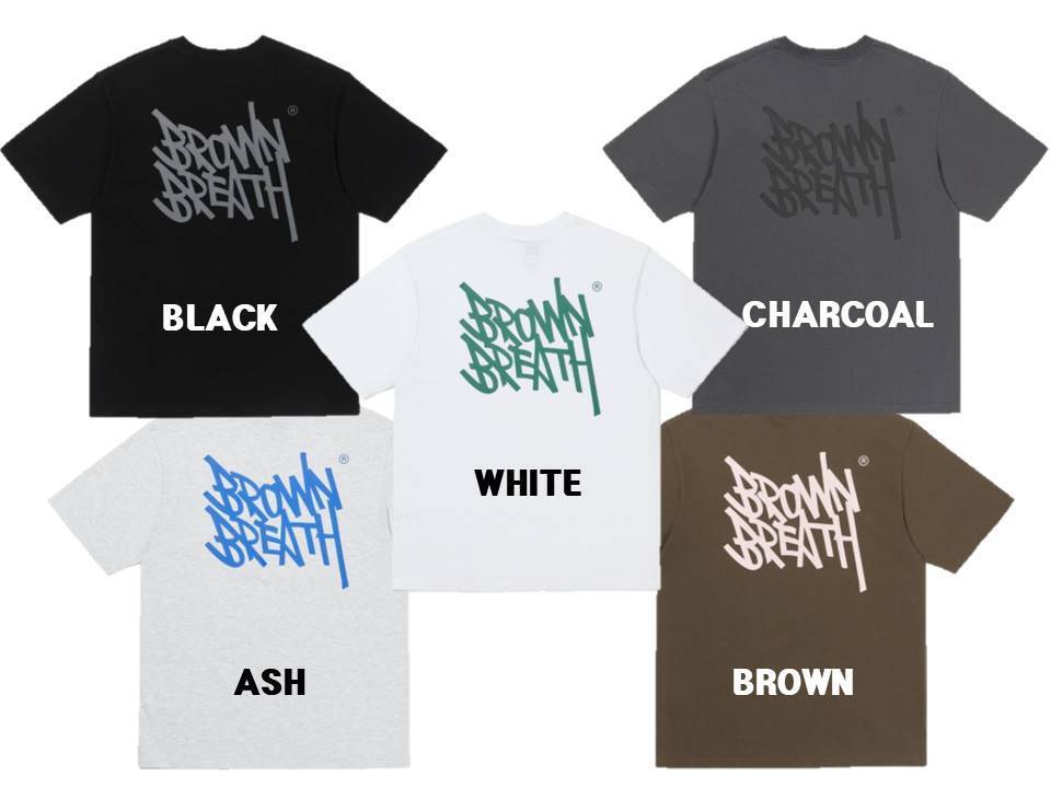 -韓国ストリートブランド- BROWNBREATH TAG TEE