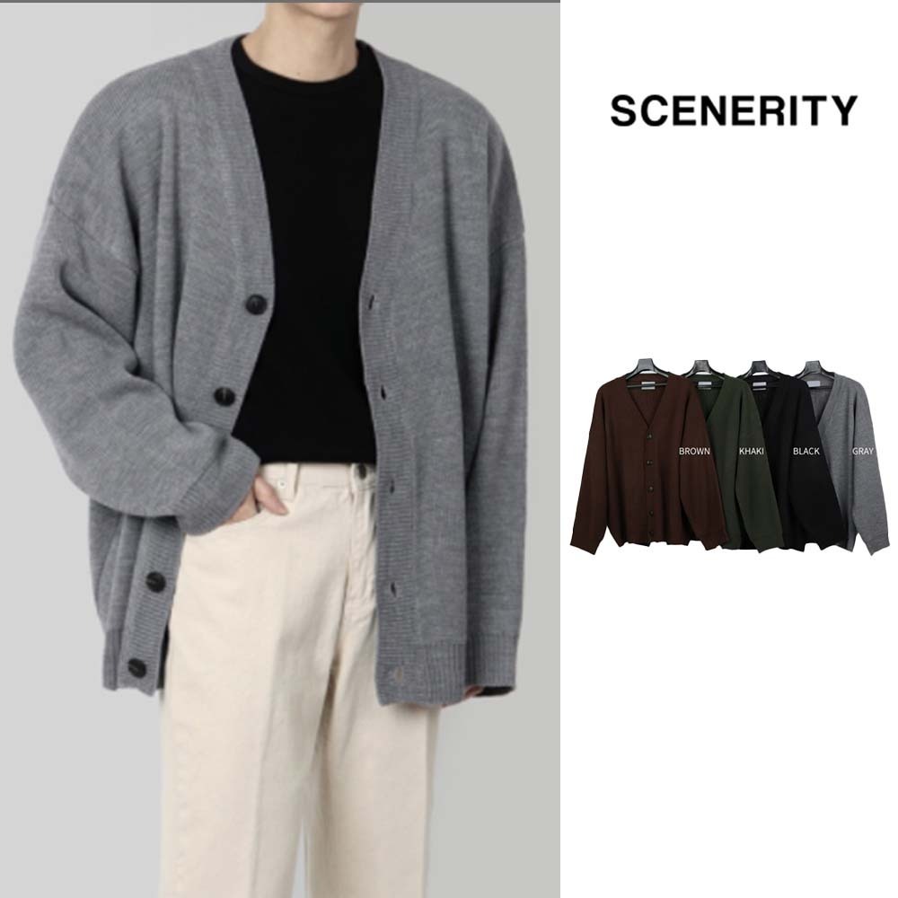 【SCENERITY】prom knit cardigan