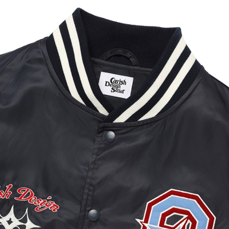 ジャケット CAVISH CVS BASEBALL JACKET 4BFT302 CAVISH CVS BASEBALL JACKET 4BFT302 (CAVISH/ジャケットその他