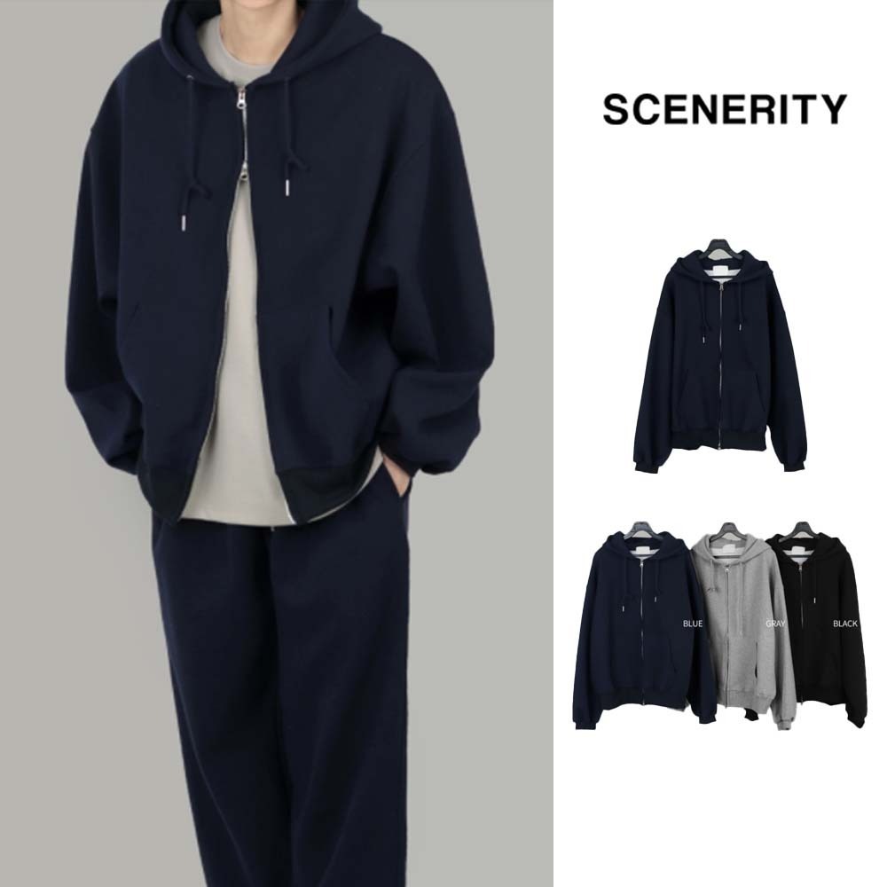【SCENERITY】Rudd hoodie zip-up